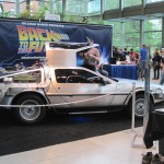 Even the Delorean was there