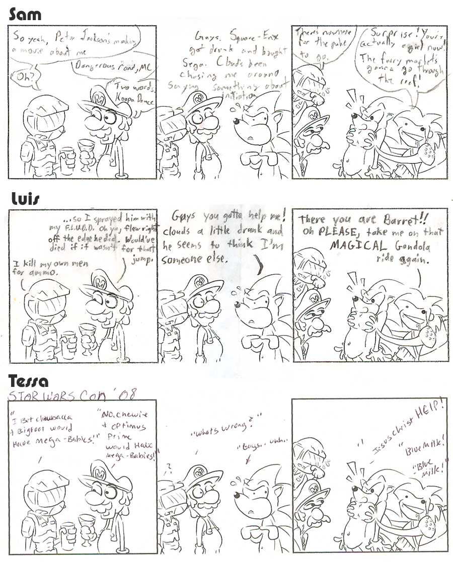 BRU Con Comic Contest 2008 – Comic 1